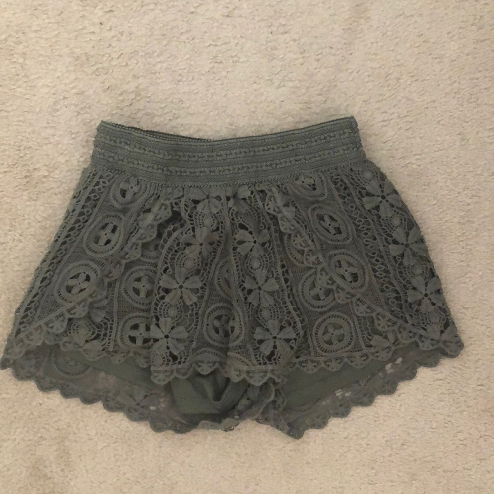 Lace shorts